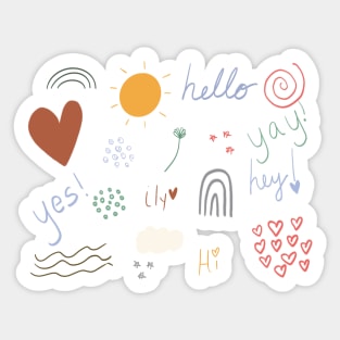 doodles pack Sticker